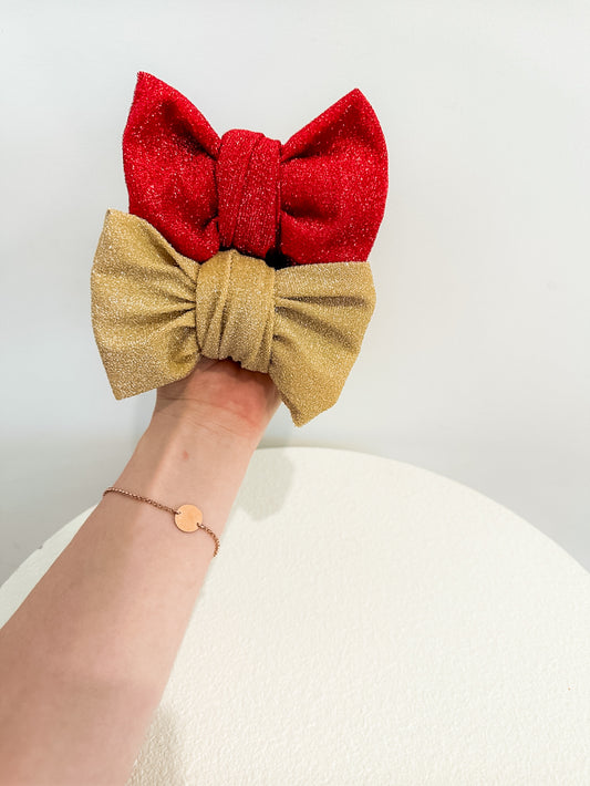 Gold Shimmer Bow